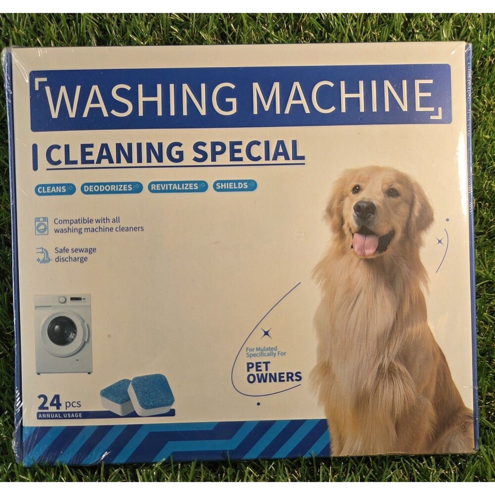 Powerful Deep Cleaning Washer Cleaner Pet Hair Odor Removal & Maintenance New
